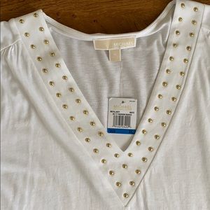 Women’s White Top Micheal Kors XL